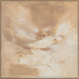 Dimensional Hand Painted Abstract Art Neutral - Wilko - thumbnail 4
