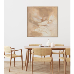 Dimensional Hand Painted Abstract Art Neutral - Wilko - thumbnail 7