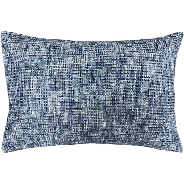 Windsor Tonal Boucle Cushion Blue - Wilko - image 1