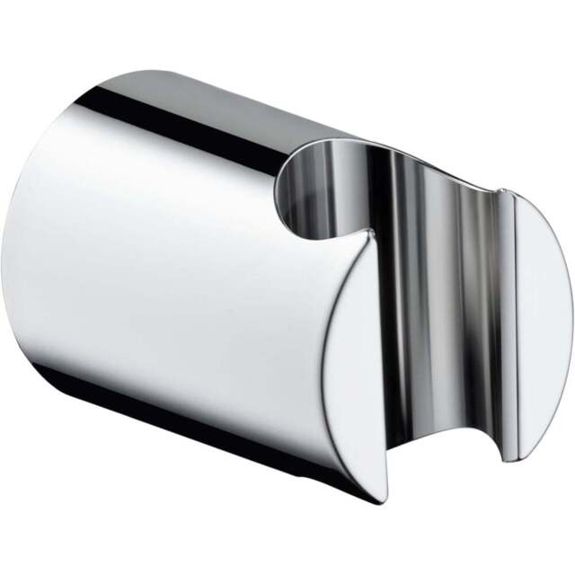 Duravit Chrome Hand Shower Holder - Size: 3.4 x 5.2 x 3.4cm - Silver - Wilko - image 1
