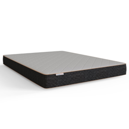 GFW Single Grey Hopsack Fabric End Lift Ottoman Bed with Memory Pocket Spring Mattress - Wilko - thumbnail 3