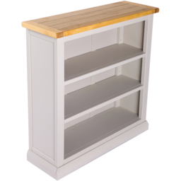 Loreo 3 Shelf Light Grey Bookcase - Wilko - thumbnail 5