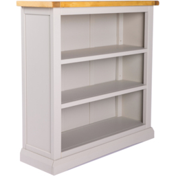Loreo 3 Shelf Light Grey Bookcase - Wilko - thumbnail 4