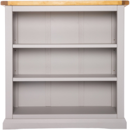 Loreo 3 Shelf Light Grey Bookcase - Wilko - thumbnail 3
