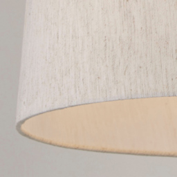 Lighting Collection Underwood Taupe Linen Tapered Drum Ceiling Lamp Shade 30cm - Size: 9 x 30 x 30cm - Wilko - thumbnail 5
