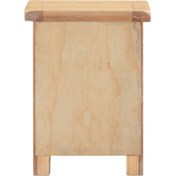 Seconique Windsor 3 Drawer Natural Oak Bedside Table - Wilko - thumbnail 7
