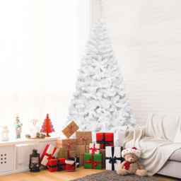 Costway White Artificial Christmas Tree 8ft - Wilko - thumbnail 3