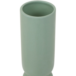 Premier Housewares Fia Sage Green Vase - Size: 10 x 10 x 35cm - Wilko - thumbnail 4
