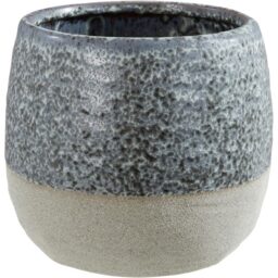 Premier Housewares Caldera Planter Large - Size: 17 x 17 x 15cm - Brown - Wilko - thumbnail 3