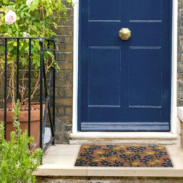 RHS Spring Flowers Latex Backed Door Mat 45 x 75cm - Size: 45 x 75 x 1.5cm - Multi - Wilko - thumbnail 5