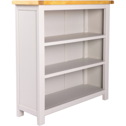 Argenta 3 Shelf Light Grey Bookcase - Wilko - thumbnail 4