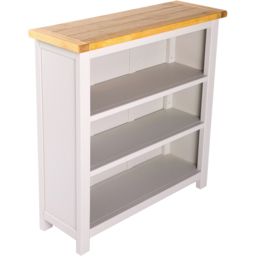 Argenta 3 Shelf Light Grey Bookcase - Wilko - thumbnail 5