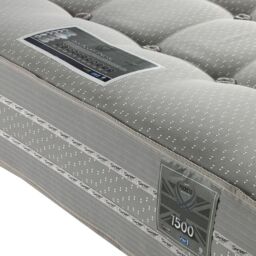 Sareer Matrah King Size Pocketo 1500 Gel Foam Mattress - Grey - Wilko - thumbnail 3