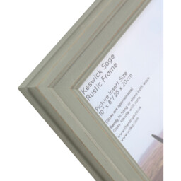 Keswick Sage Rustic Frame - Sage/10x8in - Size: 10 x 8 Inch - The Port. Co Gallery - Wilko - thumbnail 4