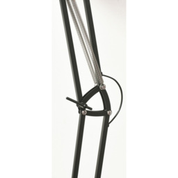 Jenson Retro Black Floor Lamp - Wilko - thumbnail 4