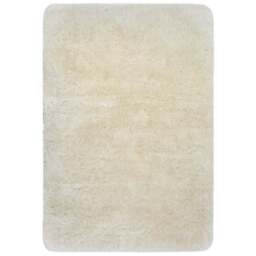 Homemaker Ivory Soft Washable Shaggy Rug 140 x 200cm - Cream - Wilko - thumbnail 1