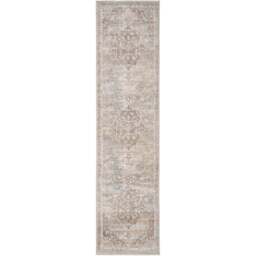 Kukoon Neutral and Beige Traditional Medallion Rug 240 x 60cm - n/a - Wilko - thumbnail 1