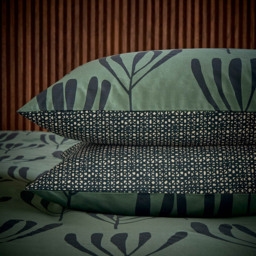 Helena Springfield Calla King Size Green Duvet Set - Wilko - thumbnail 6