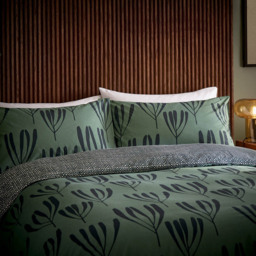 Helena Springfield Calla King Size Green Duvet Set - Wilko - thumbnail 7