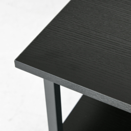 HOMCOM Black Mobile Printer Stand with Printer Storage - Size: 52.5 x 50 x 50cm - Wilko - thumbnail 4