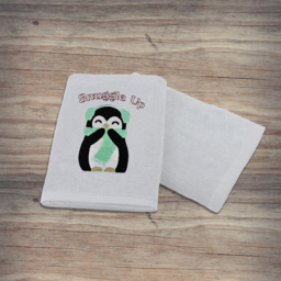 Noel Square Penguins Snuggle White Hand Towel 2 Pack - Size: 66 x 41 x 1cm - Wilko - thumbnail 6