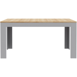 Florence Bohol 4 Seater Extending Dining Table Riviera Oak and Grey - Brown - Wilko - thumbnail 4