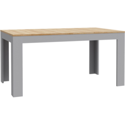 Florence Bohol 4 Seater Extending Dining Table Riviera Oak and Grey - Brown - Wilko - thumbnail 3