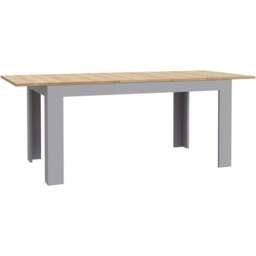 Florence Bohol 4 Seater Extending Dining Table Riviera Oak and Grey - Brown - Wilko - thumbnail 5