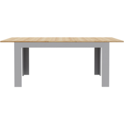 Florence Bohol 4 Seater Extending Dining Table Riviera Oak and Grey - Brown - Wilko - thumbnail 6