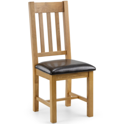 Julian Bowen Astoria 6 Seater Extending Dining Set Waxed Oak - Brown - Wilko - thumbnail 4