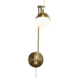Nordlux Contina Brass Wall Light - Size: 37.2 x 12.5 x 37.2cm - Gold - Wilko - thumbnail 5