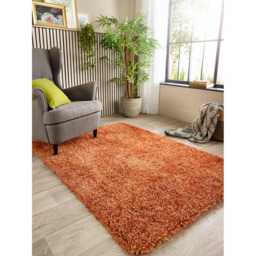 Origins Chicago Rust Rug 90 x 150cm - Orange - Origins Rugs - Wilko - thumbnail 3