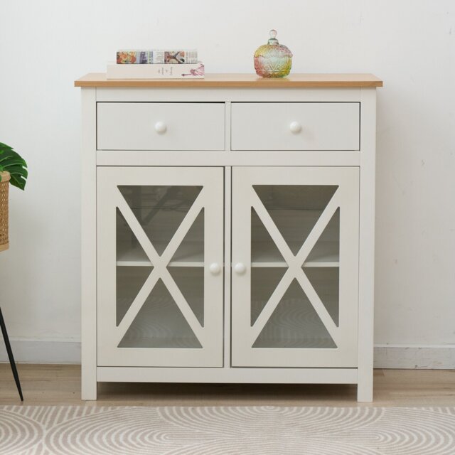 Austin Cabinet White - Wilko - image 1