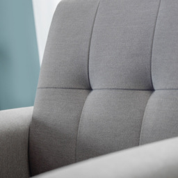 Julian Bowen Monza 2 Seater Grey Sofa Bed - Wilko - thumbnail 6