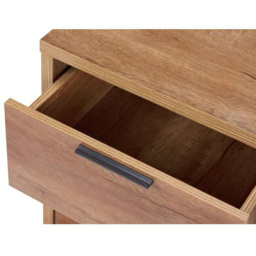 Stockwell 3 Door 2 Drawer Brown Wardrobe - Size: 3 Door, 2 Drawer - Birlea - Wilko - thumbnail 7