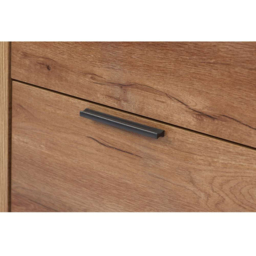 Stockwell 3 Door 2 Drawer Brown Wardrobe - Size: 3 Door, 2 Drawer - Birlea - Wilko - thumbnail 6