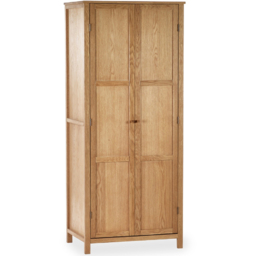 Julian Bowen Coxmoor 2 Door Oak Wardrobe - Brown - Wilko - thumbnail 3