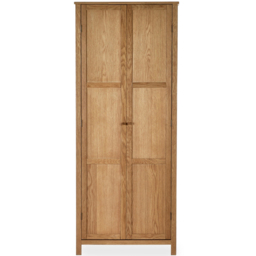 Julian Bowen Coxmoor 2 Door Oak Wardrobe - Brown - Wilko - thumbnail 4