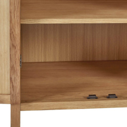 Julian Bowen Coxmoor 2 Door Oak Wardrobe - Brown - Wilko - thumbnail 7