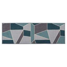 JVL Fiora Duck Egg Runner 57 x 150cm - Size: 50 x 150cm - Green - JVL Homewares - Wilko - thumbnail 1