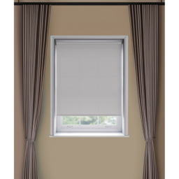 New Edge Blinds Thermal Blackout Roller Blind Light Grey 140cm - Size: W 140cm x D 170cm - Wilko - thumbnail 4