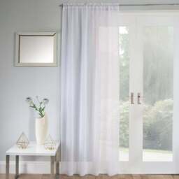 White Jewel Curatin Panel 183 x 140cm - Size: W 183 x D 140cm - Wilko - thumbnail 1