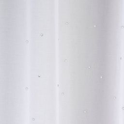 White Jewel Curatin Panel 183 x 140cm - Size: W 183 x D 140cm - Wilko - thumbnail 4