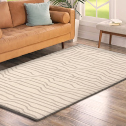 Esselle Home Aura Dune Natural and Mink Rug 120 x 170cm - Cream - Wilko - thumbnail 3