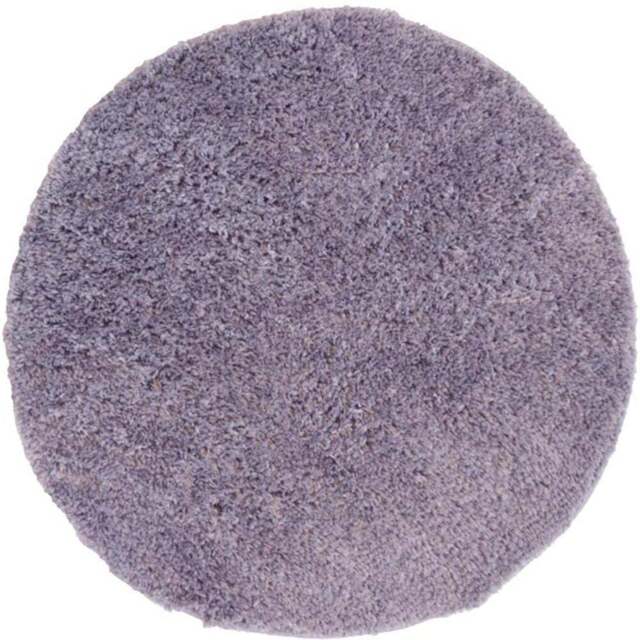 Homemaker Lilac Snug Plain Shaggy Rug 67cm - Size: 67 x 67cm - Purple - Wilko - image 1