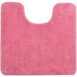 Allure Bath Fashions Rose Pink Microfibre Luxury Non-Slip Pedestal Mat 50 x 50cm - Wilko