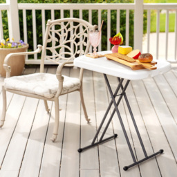 Lifetime Products Foldable Personal Table White - Size: 71.1 x 65.9 x 45.6cm - Wilko - thumbnail 7