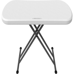 Lifetime Products Foldable Personal Table White - Size: 71.1 x 65.9 x 45.6cm - Wilko - thumbnail 4
