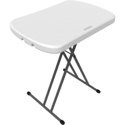 Lifetime Products Foldable Personal Table White - Size: 71.1 x 65.9 x 45.6cm - Wilko - thumbnail 3