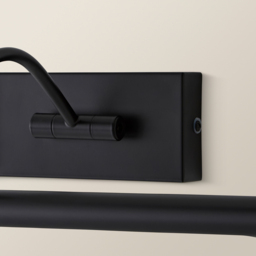 ValueLights Alana Matte Black LED Wall Light - Size: 20 x 11 x 46.5cm - Wilko - thumbnail 4